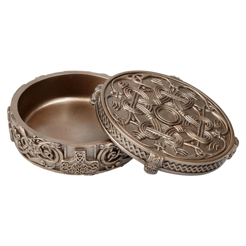Figuren Shop GmbH Viking Box with Nordic Symbols - 11.5