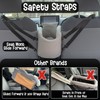 Center Console Dog Car Seat - Safety Straps & Leash