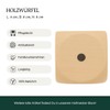 HOFMEISTER Holzwaren Cube, with eye, length: 40 mm