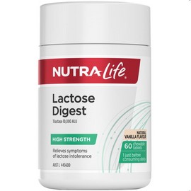 Nutra-Life Lactose Digest 60 Chewable Tablets