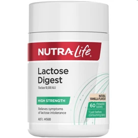 Nutra-Life Lactose Digest 60 Chewable Tablets
