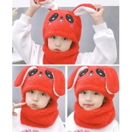 KH Pasamontañas Gorro Orejas Conejo Niños Niñas 1 A 5 Años