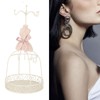 Mannequin Dress Jewelry Display Stand Earrings Necklace Storing Multifunctional Display