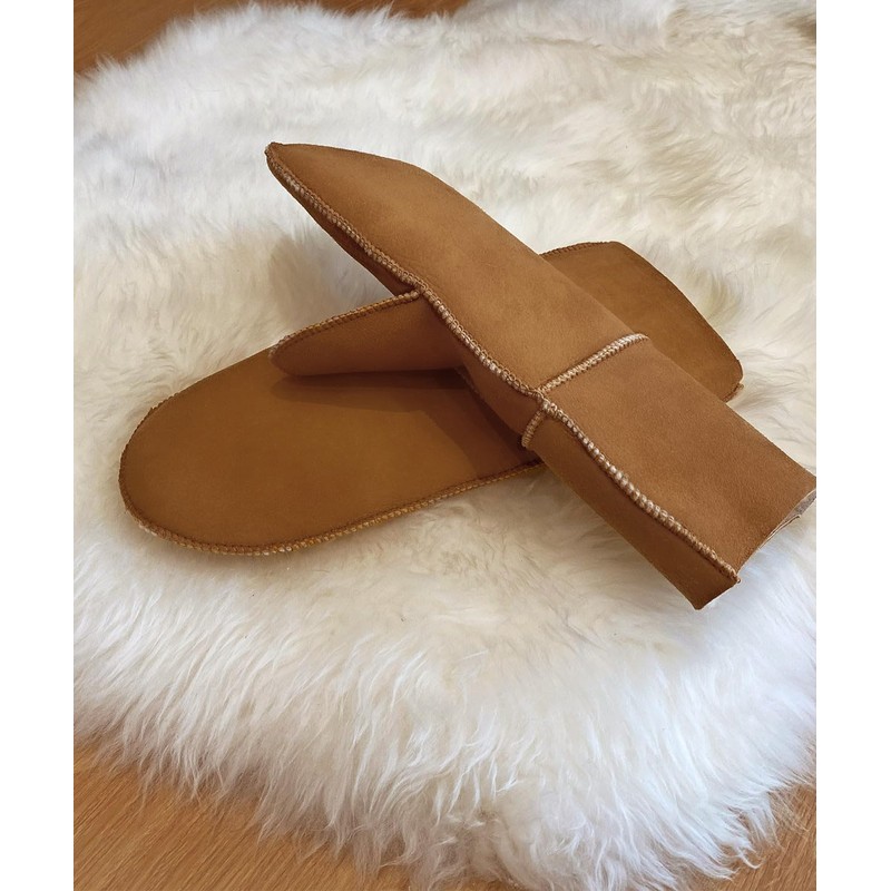 Rohn Moden Lambskin Gloves Nepal Cognac Real Lambskin for Men