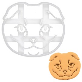 Scottish Fold Cat Cookie Cutter, 1 piece - Bakerlogy