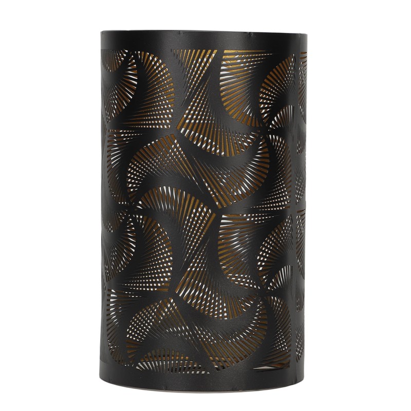 Windmill Shadow Metal Lamp Shades Hollow Carved Lampshade Modern Style