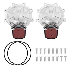 Houoto 7056 Check Valve Cover with Flapper Assembly for Zodiac Jandy Spring Check Valve 7235 7305 7511 7512-2 Pcs