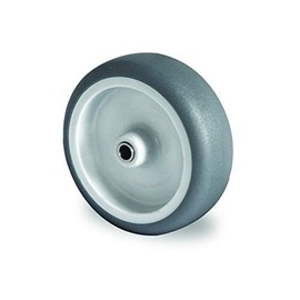 Double Castor 75 mm Bolt Hole Castor with Rubber 100 kg Roll