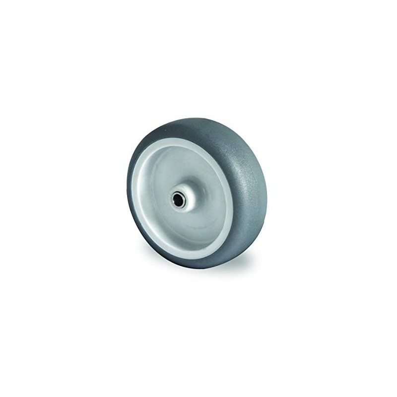 Double Castor 75 mm Bolt Hole Castor with Rubber 100
