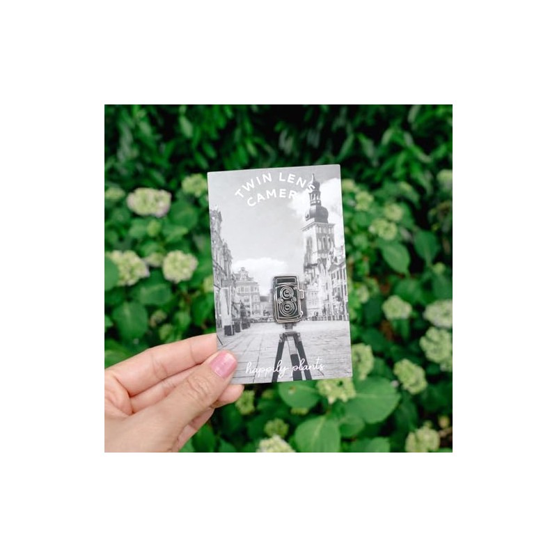 Film Camera Pin, Vintage Twin Lens Reflex Camera Pin, Film