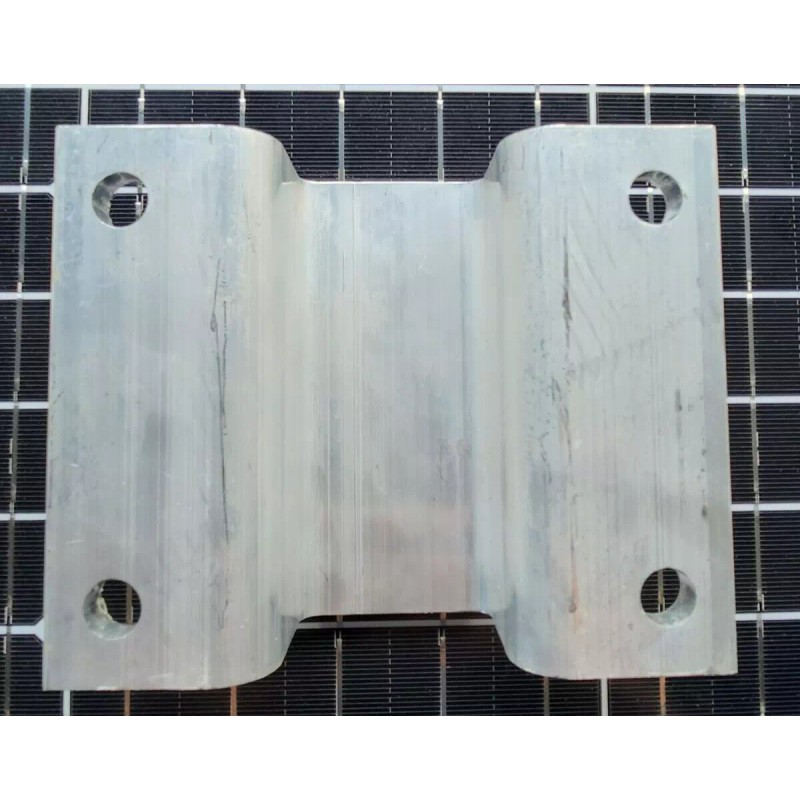 EM Boat Trailer Aluminum Hat Bracket Bow V Guide Channel