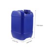 WOONEKY Emergency Water Storage : 5L Collapsible Camping Water Jug