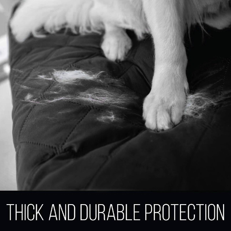 Sofa Protective Cover Waterproof Washable Wear Resistant 2 Seats Polyester