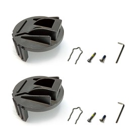 Welvzen Replacement for 109113 Plastic Adapter, Shower Handle Replacement Parts for Bathtub Faucet Valve Repair Kit with Retaining Clips- 2 Pack