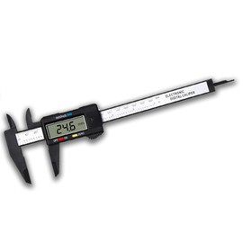 Digital Caliper 150mm Micrometer Stainless Steel with LCD Display Measuring Inside, Outside, Thickness and Depth
