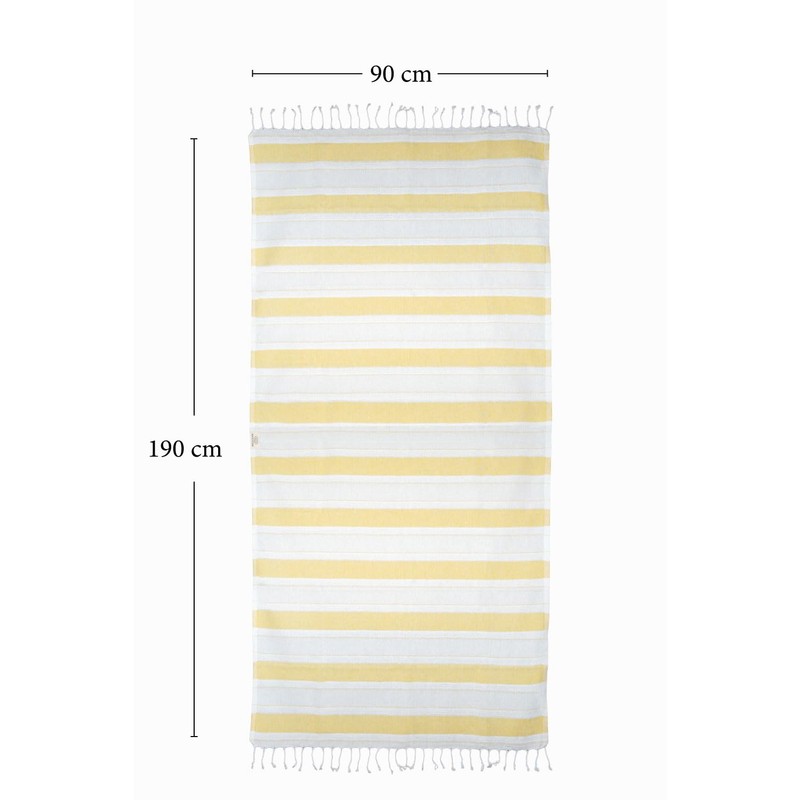 BERCA HOME Ephesus Turkish Beach Towel – Lightweight, Quick Dry,