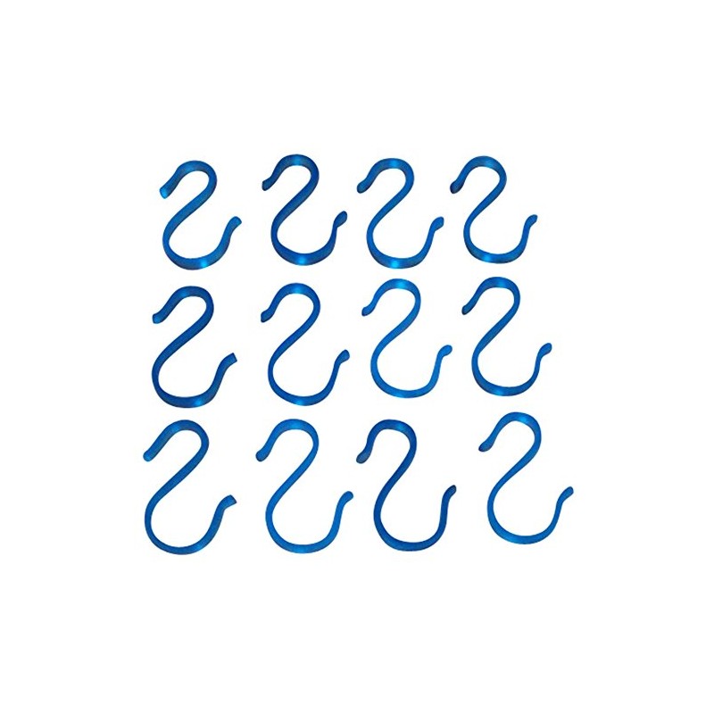 12 Blue Indiana Punch Bowl Plastic Cup S Hooks Hangers