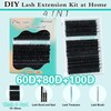 DIY Lash Extension Set Fluffy Wimpern Extensions Wimpern Extensions Set