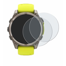 BROTECT Anti-Glare Screen Protector for Garmin Fenix 8 Solar (47mm) (Pack of 2) Matte Screen Protector Film Anti-Reflection Anti-Fingerprint