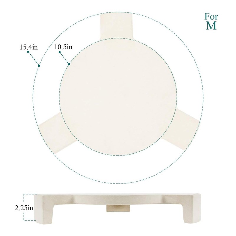 KAMaster 15.4 in Plate Setter Big Heat Deflector For Medium