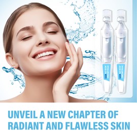 HIPFATE Hyaluronic Acid Serum Ultra-Hydrating, Single-Use Hyaluronic Acid Essence Tubes for Freshness and Portability, Deep Moisture and Maximum Absorption, 30 Pack