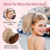 SEGOHAIR Claw Clip Short Ponytail Hair Extensions Messy Bun Hair