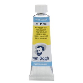Van Gogh Watercolor Paint, 10ml Tube, AZO Yellow Light 268