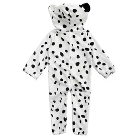 HollyHOME Baby Romper Dalmatians Puppy Cosplay Costume Cuddly Dog Toddler Cosplay Clothing One-piece Jumpsuit Animal Cosplay Outfits Costume for 0-6M