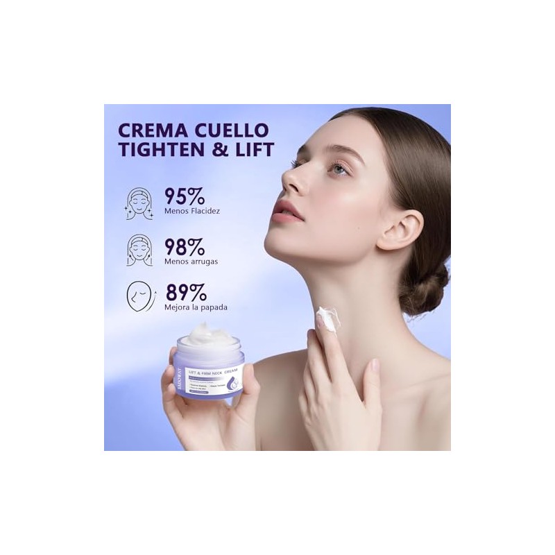 Crema Cuello Reafirmante Reducir Pliegues 50ml
