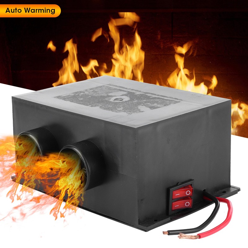 12V 600W Car Heater 2 Hole Portable Winter Fast Heating