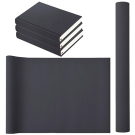 Book Cloth 17x55inch bookcloth Book Cover Fabric Cloth Surface and Paper Backed,Book Binding Cloth Adult DIY Book Album Cover Scrapbooking Craft Supplies Home(17in x 55in,Blue Grey)