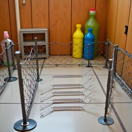 5 Pcs Replacement Water Bottle Springs with 2 Clips Used Singly or in Combination to Hold Rabbit Water Dispenser Drinking Bottle for Small Animals Feeding and Watering Supplies Pet Supplies