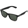 Slasher 1013 Unisex Sunglasses (Square) Fashionable Glasses, BK-GNP (Polarized Lenses)