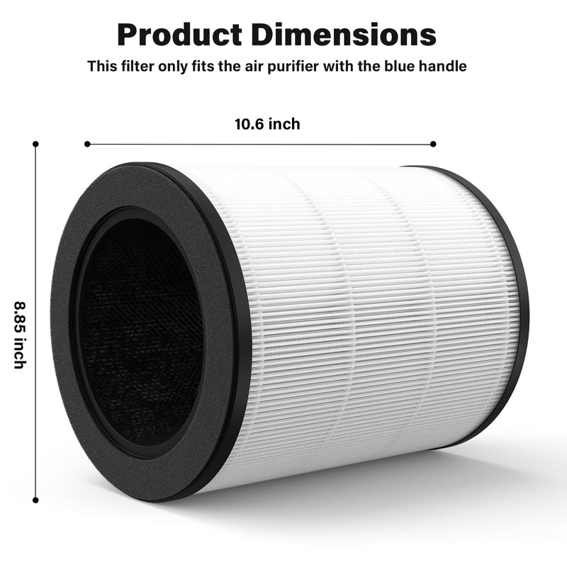 CFKREYA True HEPA Filter Compatible with Oransi Mod JR Air