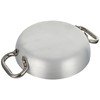Agnelli Platinium Stieltopf aus Aluminium mit 2 Griffen aus Edelstahl,