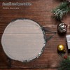 LABRIMP Space-saving Christmas Wreath Storage Bag Transparent View Large Wreath
