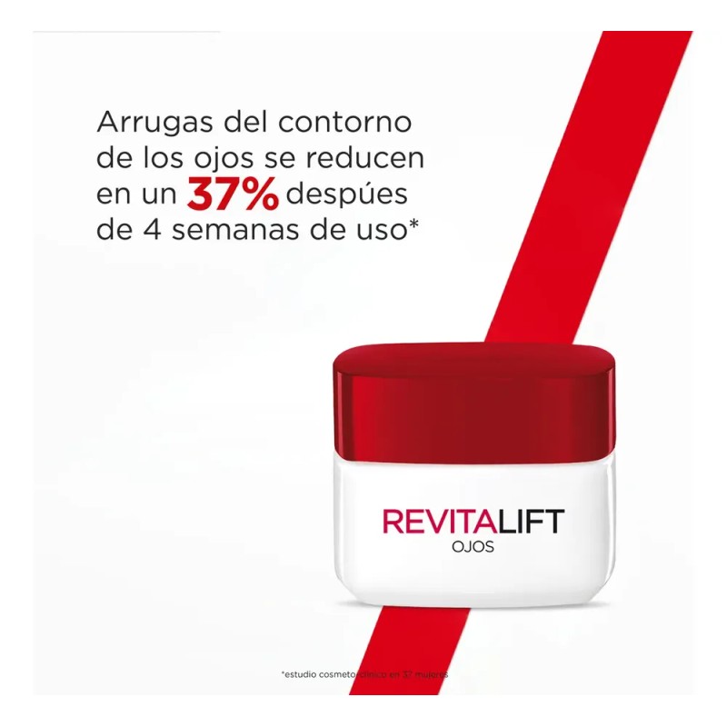 L'Oréal Paris Revitalift Crema Ojos Hidratante Antiarrugas 15 ml Uso