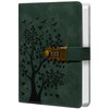 HwxBen Heart Shaped Tree Diary with Lock - 244 Pages,