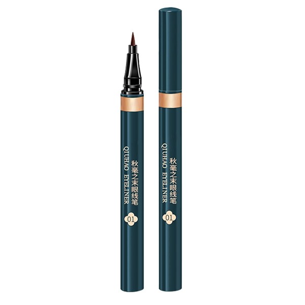 Eyemazing Liner - Black Felt Eyeliner Slim Long Lasting Pen Liquid Eyeliner Pen Waterproof Durable Without Smudging Very Thin Eye Line 2ml