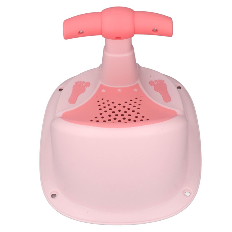 Infant Bath Seat with Backrest Strong Suction Cup Ergonomic Anti