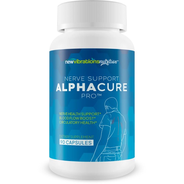 New Vibrations Nutrition Nerve Support AlphaCure Pro - Our Best