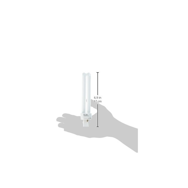 GE 97606 - F26DBX/827/ECO - 26 Watt 2-Pin Compact Fluorescent