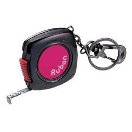 Hara Doki 06022C Ruban Mini Measure 6.6 ft (2 m), Black