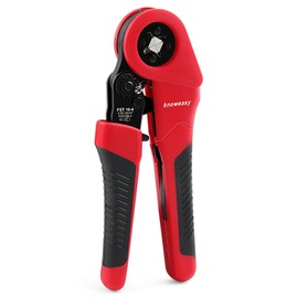 Knoweasy 16-4 Ferrule Crimping Tool 28-5 AWG (0.08-16mm²) Cable End Sleeves Hexagonal Ferrule Crimper for Efficient Wiring, Durable Steel, Easy Operation, Ergonomic Grip
