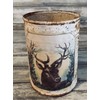 Repurposed Can for pens & pencils makeup brush holder or