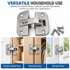 Zinc Alloy Furniture Hinge for Cabinet Doors – Detachable Flip