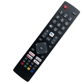 Replacement POF/RMC/0004 Voice Remote Control Compatible for polaroid tv remote control P32RAM1071U P50UAM2351U PA32H4312LEKB Smart HD Ready LED Android TVs