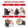 BAIWEN 6 inch Concrete Grinding Wheel,Diamond Cup Wheel Angle Grinder