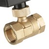 Electric Motorized Ball Valve, AC 220V G3/4" DN20 2 Way