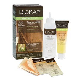 BioKap Nutricolor Delicato Haarfarbe 7.33 Goldenes Weizenblond 140 ml